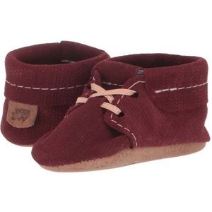 NIB! FRESHLY PICKED Knit Merlot Oxfords Size 2 (6-12 months)